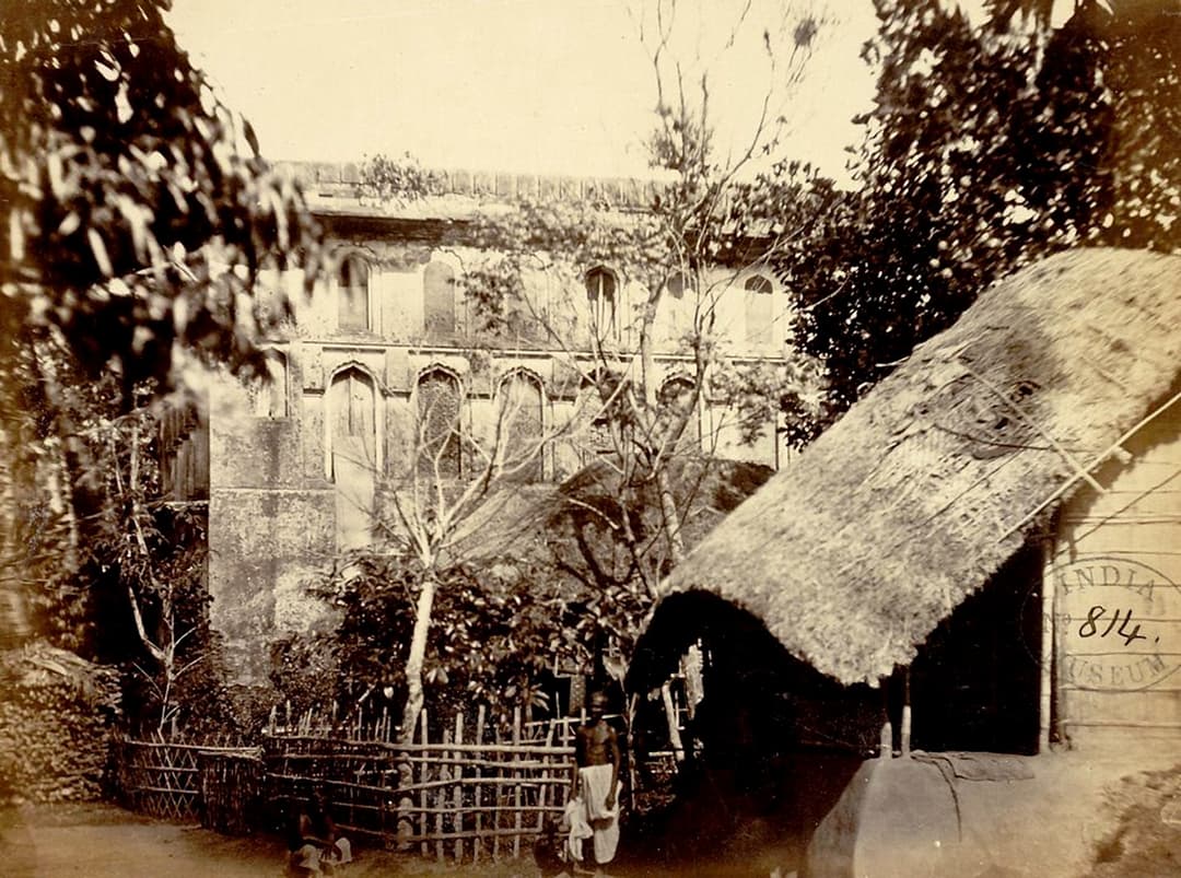পানাম, সোনারগাঁয়ে ইস্ট ইন্ডিয়া কোম্পানির কুঠি, ১৮৭২ সালের আঁকা ছবি