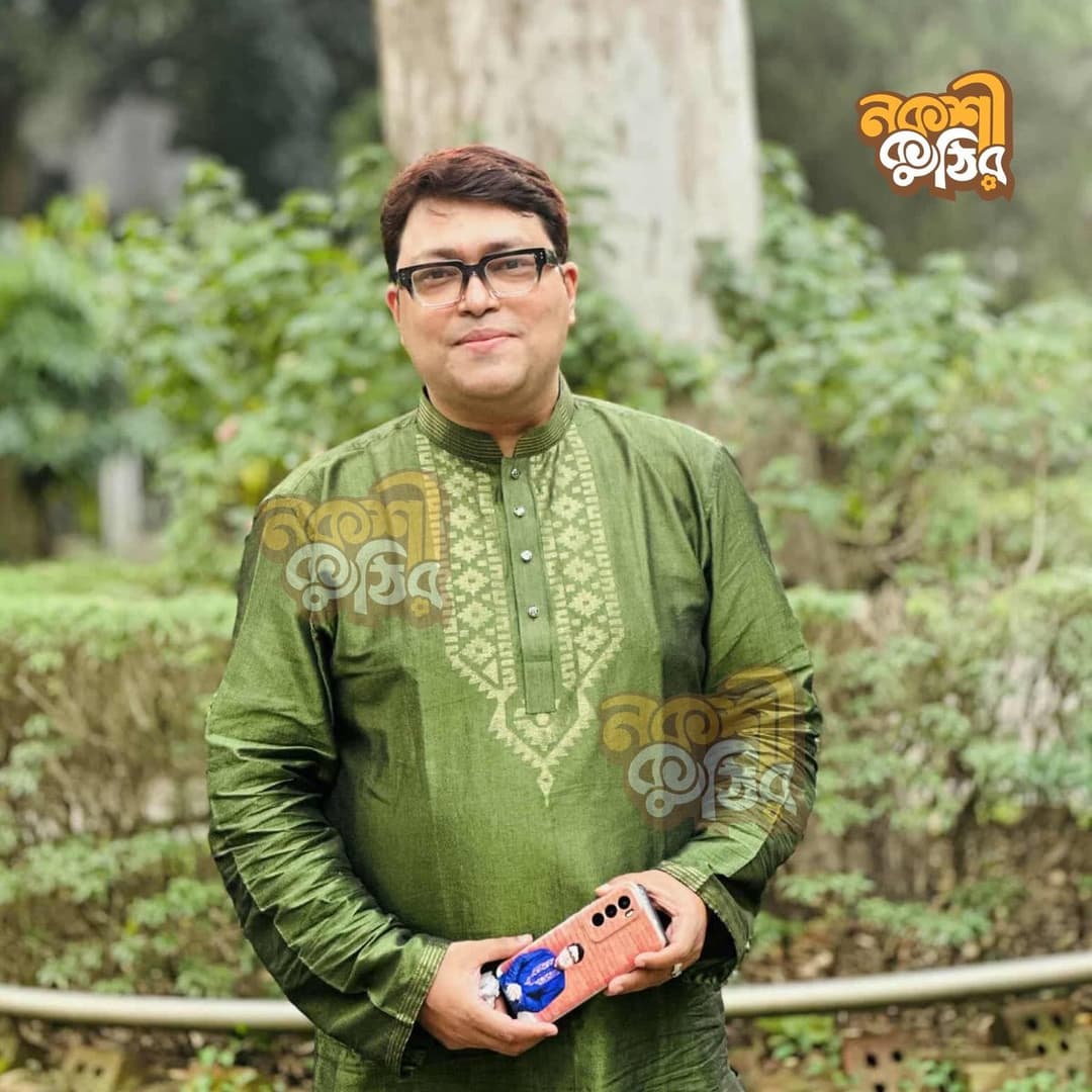 সবুজ জামদানি পাঞ্জাবি