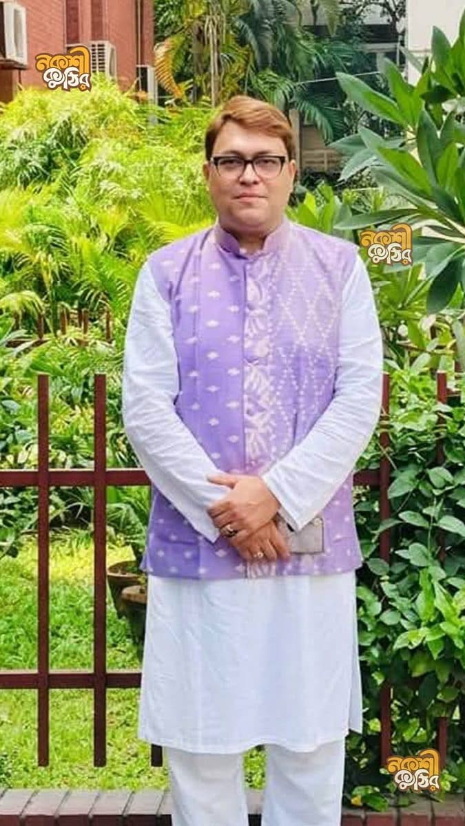 ল্যাভেন্ডার জামদানি পাঞ্জাবি